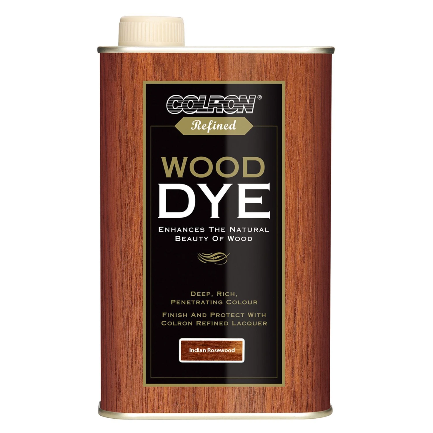 Colron Refined Indian Rosewood Wood Dye, 0.25L 4 Colron Refined Indian Rosewood Wood Dye, 0.25L - Image 2