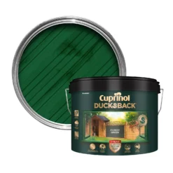 Cuprinol 5 Year Ducksback Forest Green Fence & Shed Treatment, 9L