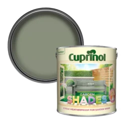 Cuprinol Garden Shades Willow Matt Multi-surface Exterior Wood Paint, 2.5L