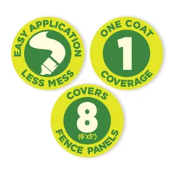 Cuprinol Less Mess Fence Care Rustic Brown Matt Exterior Wood Paint, 5L -Hammerite Store cuprinol less mess fence care rustic brown matt exterior wood paint 5l5010212572795 01t bq