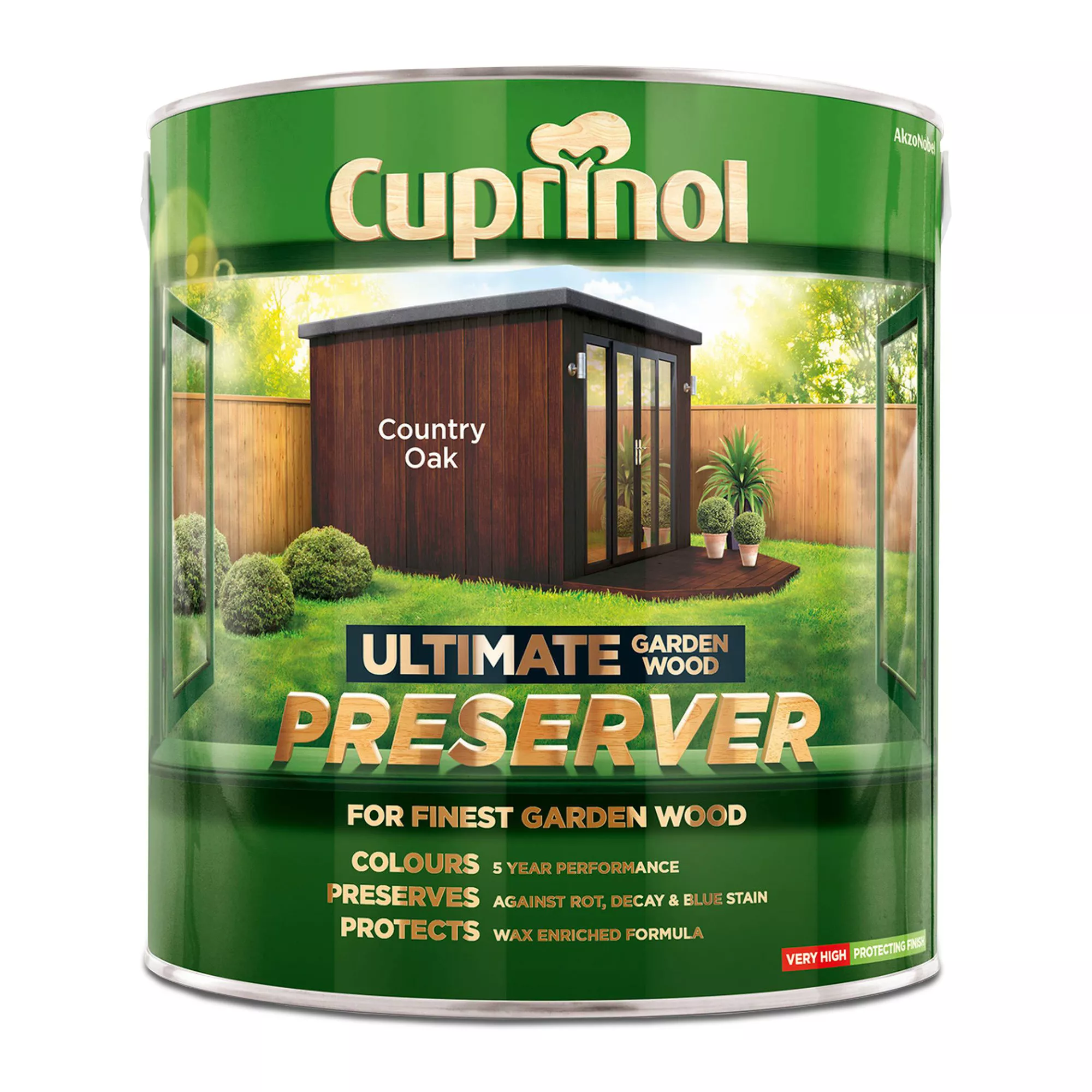 Cuprinol Ultimate Country Oak Matt Arbours, Fencing, Gates, Sheds & Summerhouses Preserver, 4L 4 Cuprinol Ultimate Country Oak Matt Arbours, Fencing, Gates, Sheds & Summerhouses Preserver, 4L - Image 2