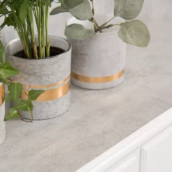 D-C-Fix Grey Concrete Effect Self-adhesive Film (L)2.1m (W)900mm -Hammerite Store d c fix grey concrete effect self adhesive film l 2 1m w 900mm4007386340498 03i bq