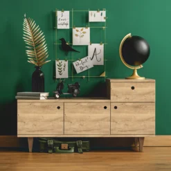 D-C-Fix Ribbeck Oak Woodgrain Effect Self-adhesive Film (L)2.1m (W)900mm -Hammerite Store d c fix ribbeck oak woodgrain effect self adhesive film l 2 1m w 900mm4007386340177 01i bq