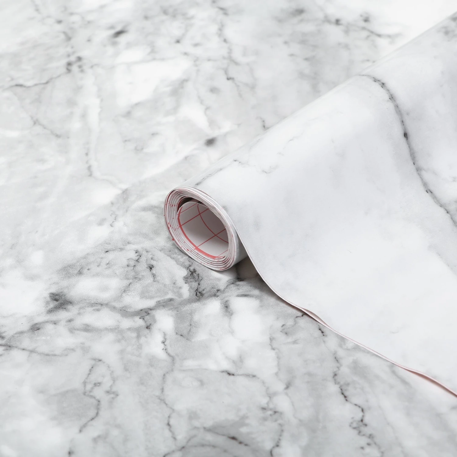 D-C-Fix Romeo Gloss Grey Marble Effect Self-adhesive Film (L)2.1m (W)900mm 3 D-C-Fix Romeo Gloss Grey Marble Effect Self-adhesive Film (L)2.1m (W)900mm