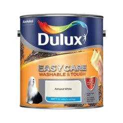 Dulux Easycare Almond White Matt Emulsion Paint, 2.5L -Hammerite Store dulux easycare almond white matt emulsion paint 2 5l5010212623862 08c bq