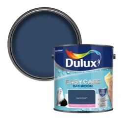 Dulux Easycare Bathroom Sapphire Salute Soft Sheen Wall Paint, 2.5L