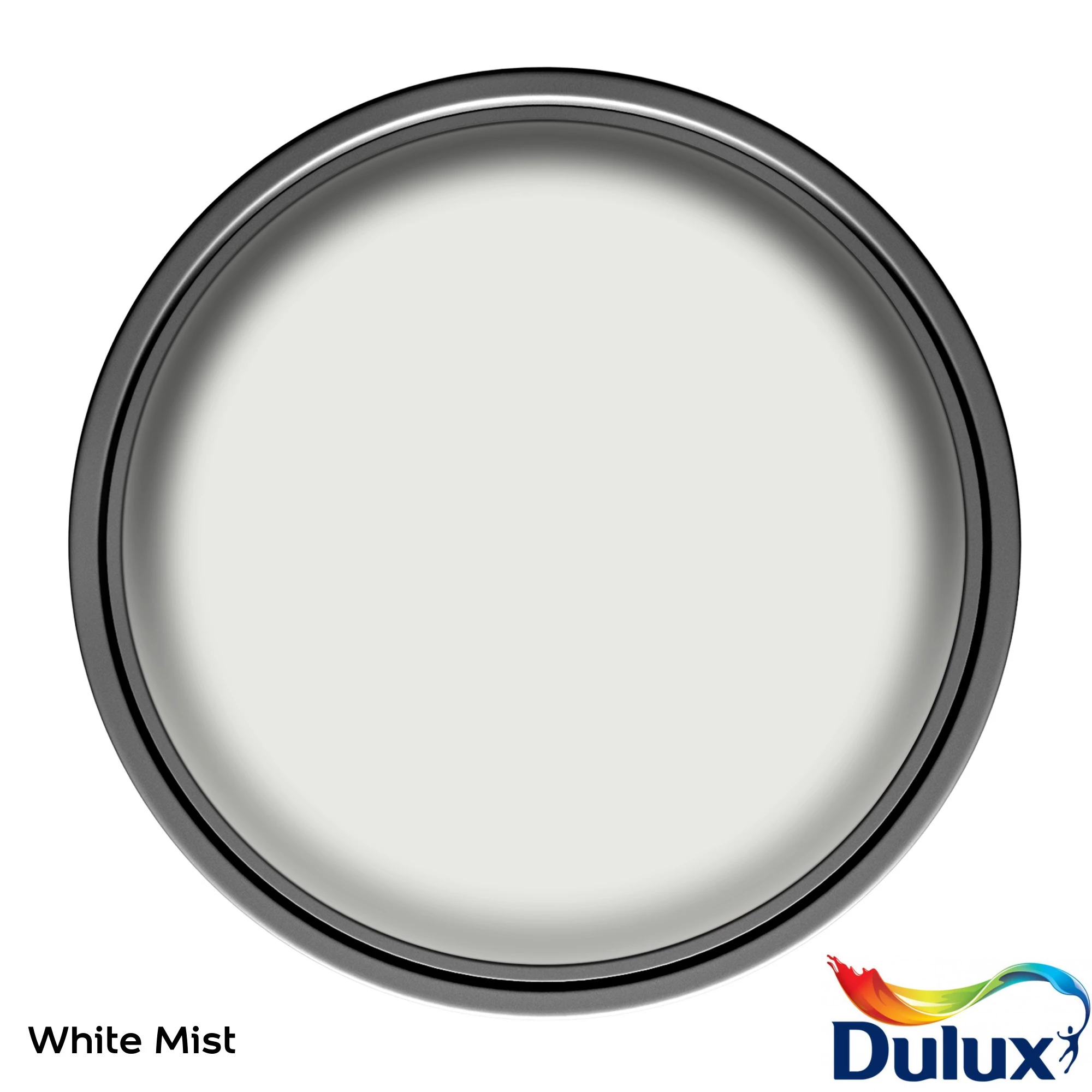 Dulux Easycare Bathroom White Mist Soft Sheen Wall Paint, 2.5L 5 Dulux Easycare Bathroom White Mist Soft Sheen Wall Paint, 2.5L - Image 3