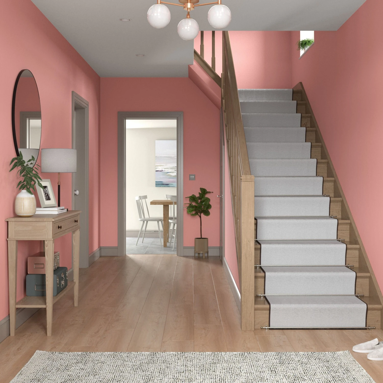 Dulux Easycare Washable & Tough Boho Blush Matt Wall Paint, 2.5L 7 Dulux Easycare Washable & Tough Boho Blush Matt Wall Paint, 2.5L - Image 5