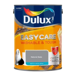 Dulux Easycare Washable & Tough Natural Slate Matt Wall Paint, 5L -Hammerite Store dulux easycare washable tough natural slate matt wall paint 5l5010212659465 08c bq