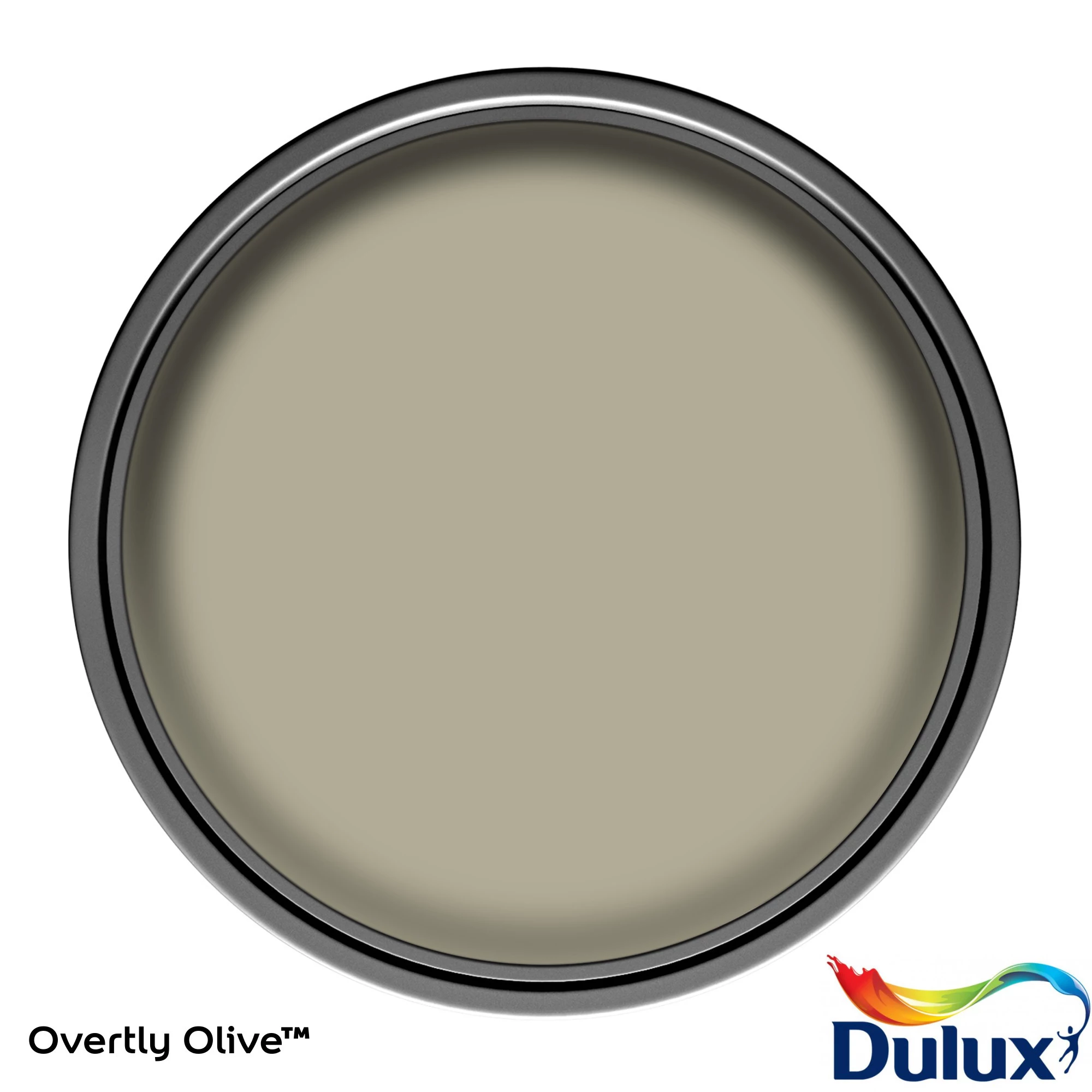 Dulux Easycare Washable & Tough Overtly Olive Matt Wall Paint, 5L 5 Dulux Easycare Washable & Tough Overtly Olive Matt Wall Paint, 5L - Image 3
