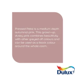 Dulux Easycare Washable & Tough Pressed Petal Matt Wall Paint, 2.5L -Hammerite Store dulux easycare washable tough pressed petal matt wall paint 2 5l5010212658581 36c bq