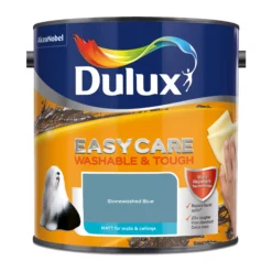 Dulux Easycare Washable & Tough Stonewashed Blue Matt Wall Paint, 2.5L 12 Dulux Easycare Washable & Tough Stonewashed Blue Matt Wall Paint, 2.5L -Hammerite Store dulux easycare washable tough stonewashed blue matt wall paint 2 5l5010212658611 08c bq