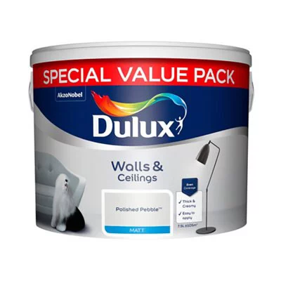 Dulux Polished Pebble Matt Emulsion Paint, 7.5L 4 Dulux Polished Pebble Matt Emulsion Paint, 7.5L - Image 2