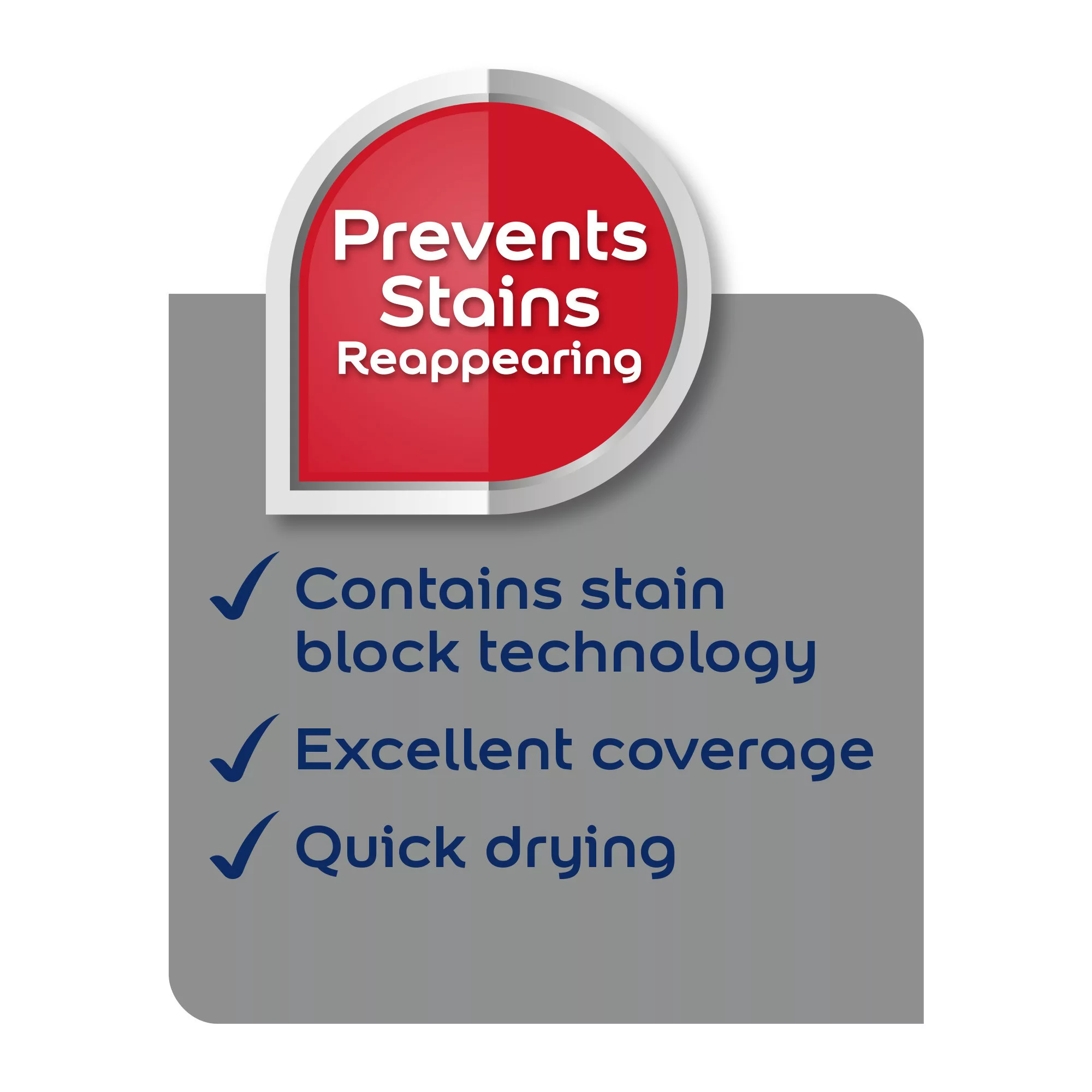 Dulux Stain Block White Primer & Undercoat, 750ml 7 Dulux Stain Block White Primer & Undercoat, 750ml - Image 5