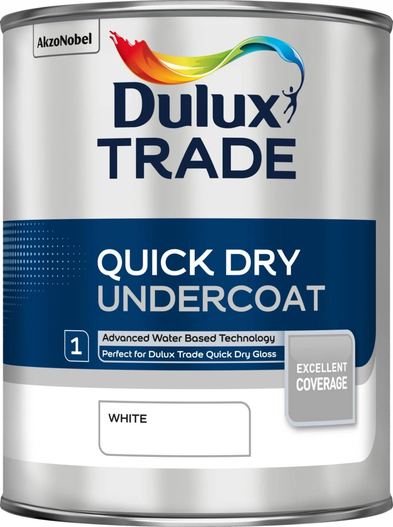 Dulux Trade White Metal & Wood Undercoat, 1L 4 Dulux Trade White Metal & Wood Undercoat, 1L - Image 2