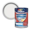 Dulux Weathershield Pure Brilliant White Textured Matt Masonry Paint, 5L
