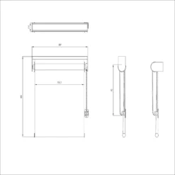 Elin Corded Light Blue Striped Day & Night Roller Blind (W)180cm (L)180cm 19 Elin Corded Light Blue Striped Day & Night Roller Blind (W)180cm (L)180cm -Hammerite Store elin corded light blue striped day night roller blind w 180cm l 180cm5059340444543 01t