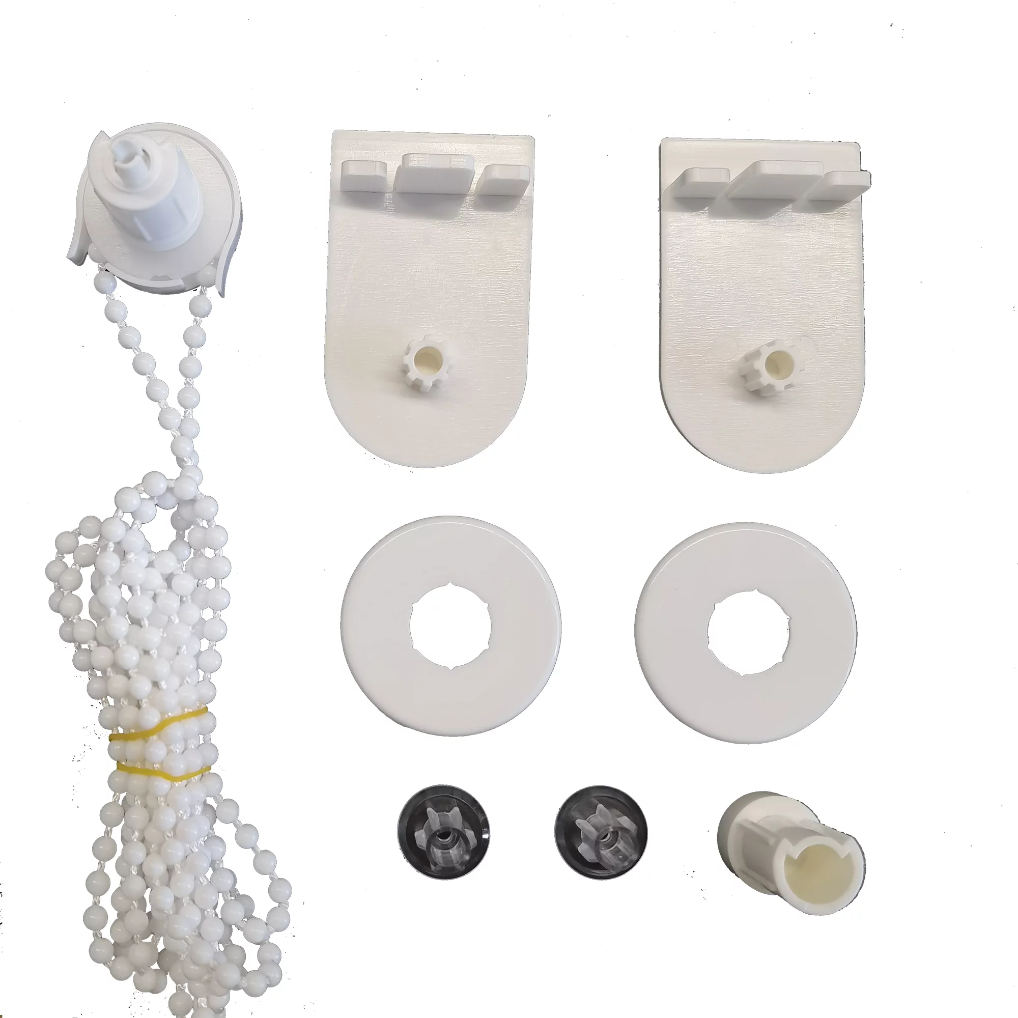 Elin Corded Light Blue Striped Day & Night Roller Blind (W)180cm (L)180cm 6 Elin Corded Light Blue Striped Day & Night Roller Blind (W)180cm (L)180cm - Image 4