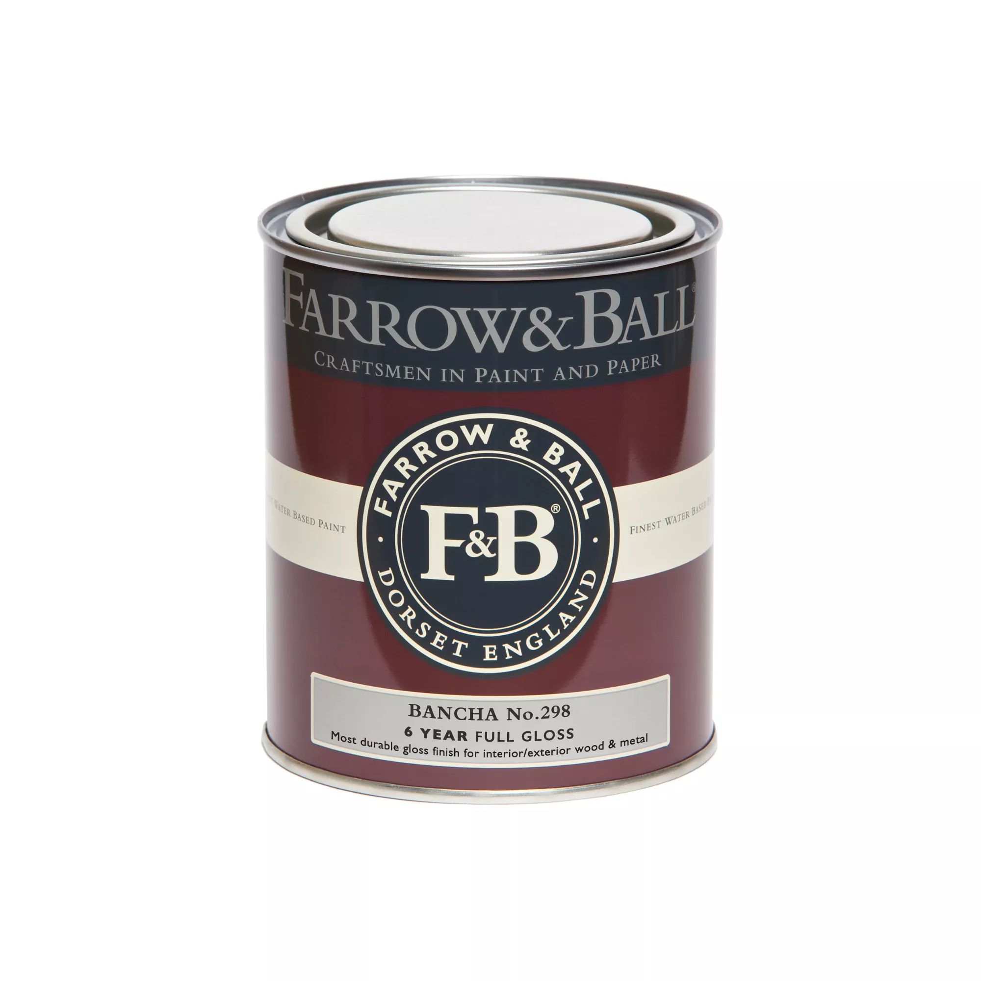 Farrow & Ball Bancha No.298 Gloss Metal & Wood Paint, 750ml 5 Farrow & Ball Bancha No.298 Gloss Metal & Wood Paint, 750ml - Image 3