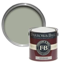 Farrow & Ball Estate Blue Gray No.91 Matt Emulsion Paint, 2.5L
