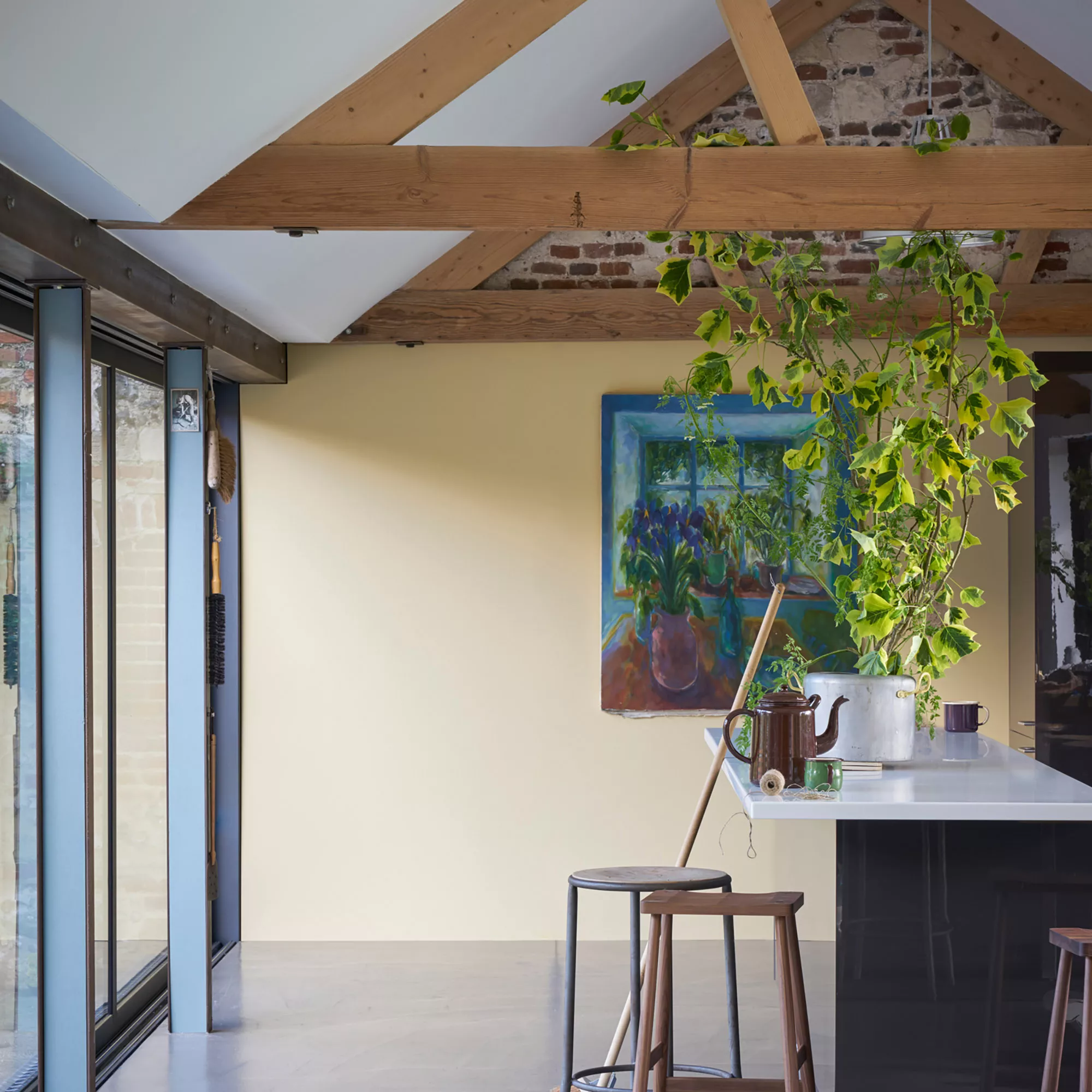 Farrow & Ball Estate Hay No.37 Eggshell Paint, 750ml 6 Farrow & Ball Estate Hay No.37 Eggshell Paint, 750ml - Image 4