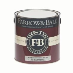 Farrow & Ball Estate Wimborne White No.239 Matt Emulsion Paint, 2.5L 8 Farrow & Ball Estate Wimborne White No.239 Matt Emulsion Paint, 2.5L -Hammerite Store farrow ball estate wimborne white no 239 matt emulsion paint 2 5l5029496883923 08c bq