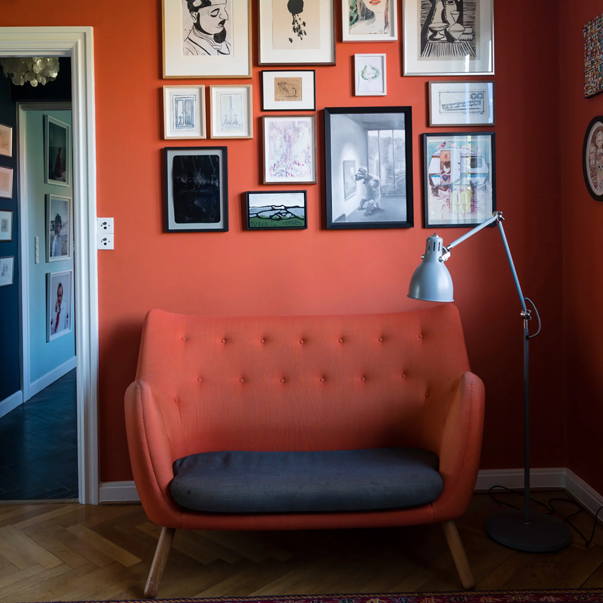 Farrow & Ball Modern Charlotte's Locks No.268 Eggshell Paint, 750ml 6 Farrow & Ball Modern Charlotte's Locks No.268 Eggshell Paint, 750ml - Image 4