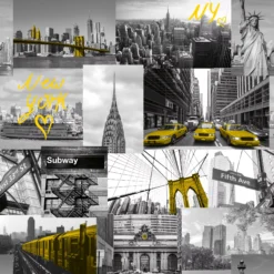 Festuca Multicolour New York Smooth Wallpaper -Hammerite Store festuca multicolour new york smooth wallpaper3663602560456 38c bq