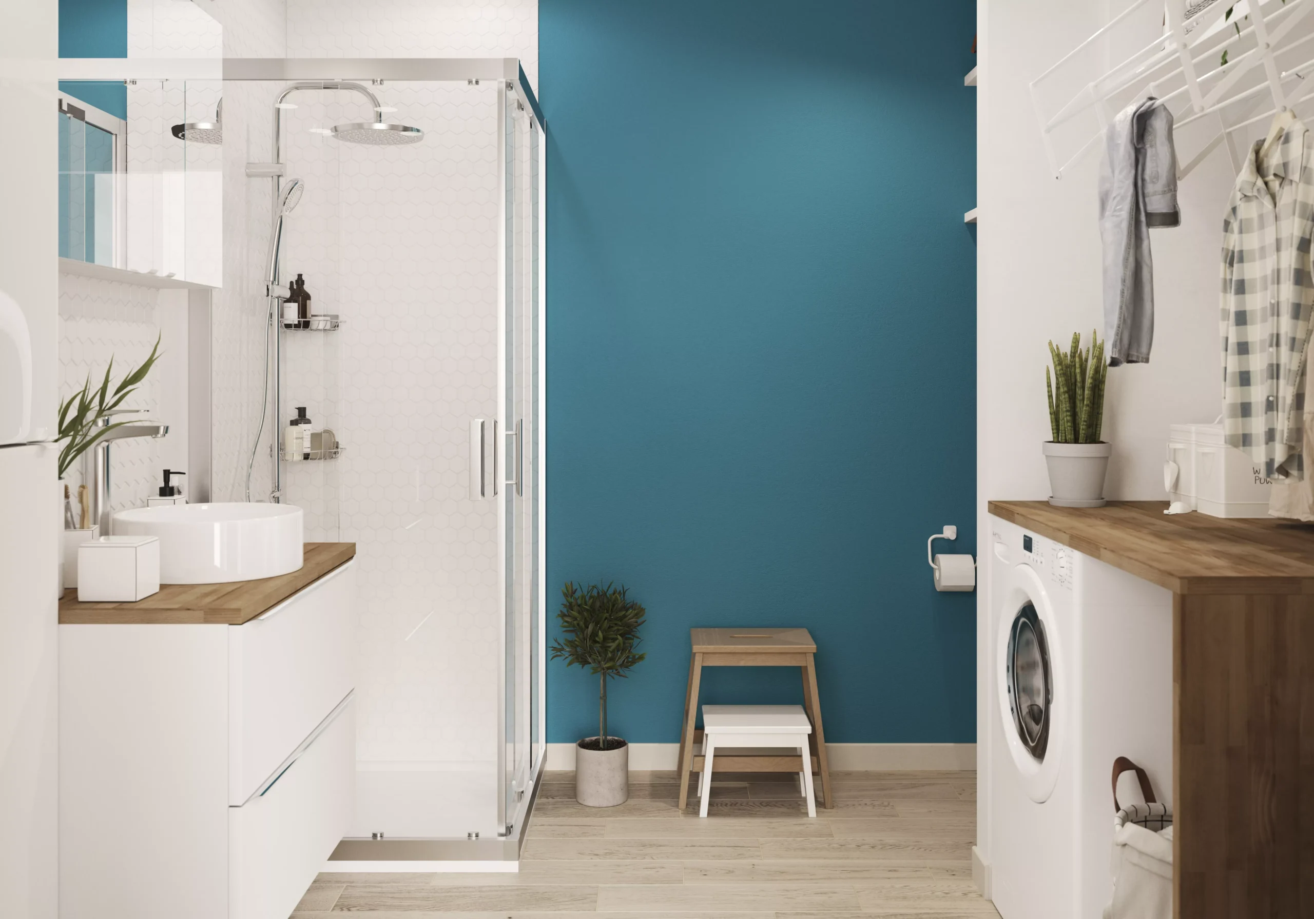 GoodHome Bathroom Marseille Soft Sheen Emulsion Paint, 2.5L 6 GoodHome Bathroom Marseille Soft Sheen Emulsion Paint, 2.5L - Image 4