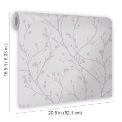 GoodHome Burfield Mauve Trail Metallic Effect Textured Wallpaper -Hammerite Store goodhome burfield mauve trail metallic effect textured wallpaper5059340410418 02t