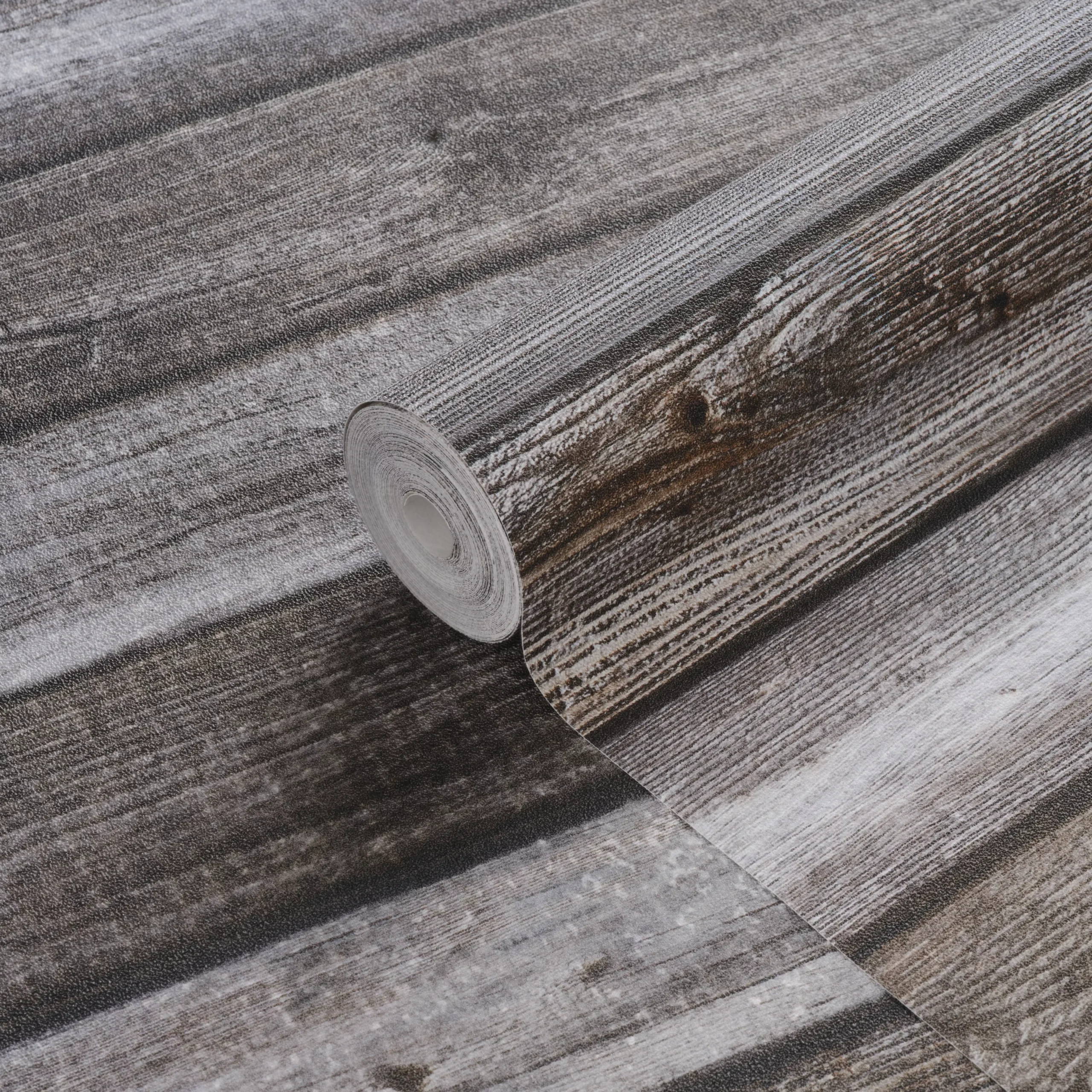 GoodHome Cardew Grey Wood Effect Matt Mural 7 GoodHome Cardew Grey Wood Effect Matt Mural - Image 5