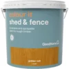GoodHome Colour It Golden Oak Matt Fence & Shed Stain, 9L -Hammerite Store goodhome colour it golden oak matt fence shed stain 9l5036581089160 02c