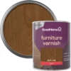 GoodHome Dark Oak Gloss Multi-surface Furniture Wood Varnish, 750ml 1 GoodHome Dark Oak Gloss Multi-surface Furniture Wood Varnish, 750ml -Hammerite Store goodhome dark oak gloss multi surface furniture wood varnish 750ml5059340486888 21c