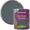 GoodHome Mid Grey Satin Multi-surface Furniture Wood Varnish, 750ml 1 GoodHome Mid Grey Satin Multi-surface Furniture Wood Varnish, 750ml -Hammerite Store goodhome mid grey satin multi surface furniture wood varnish 750ml5059340486840 21c