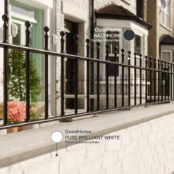 GoodHome Outdoor Black Gloss Exterior Metal Paint, 750ml Tin -Hammerite Store goodhome outdoor black gloss exterior metal paint 750ml tin5059340296043 19i EN 2022