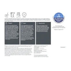 GoodHome Outdoor Black Satinwood Exterior Metal Paint, 750ml Tin 12 GoodHome Outdoor Black Satinwood Exterior Metal Paint, 750ml Tin -Hammerite Store goodhome outdoor black satinwood exterior metal paint 750ml tin5059340296050 04c