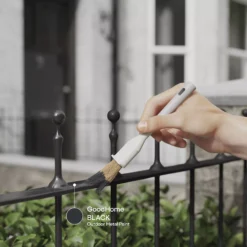 GoodHome Outdoor Black Satinwood Exterior Metal Paint, 750ml Tin 13 GoodHome Outdoor Black Satinwood Exterior Metal Paint, 750ml Tin -Hammerite Store goodhome outdoor black satinwood exterior metal paint 750ml tin5059340296050 19i EN 2022