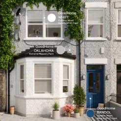 GoodHome Self-cleaning Oklahoma Smooth Matt Masonry Paint, 5L -Hammerite Store goodhome self cleaning oklahoma smooth matt masonry paint 5l5059340297071 19i EN 2022