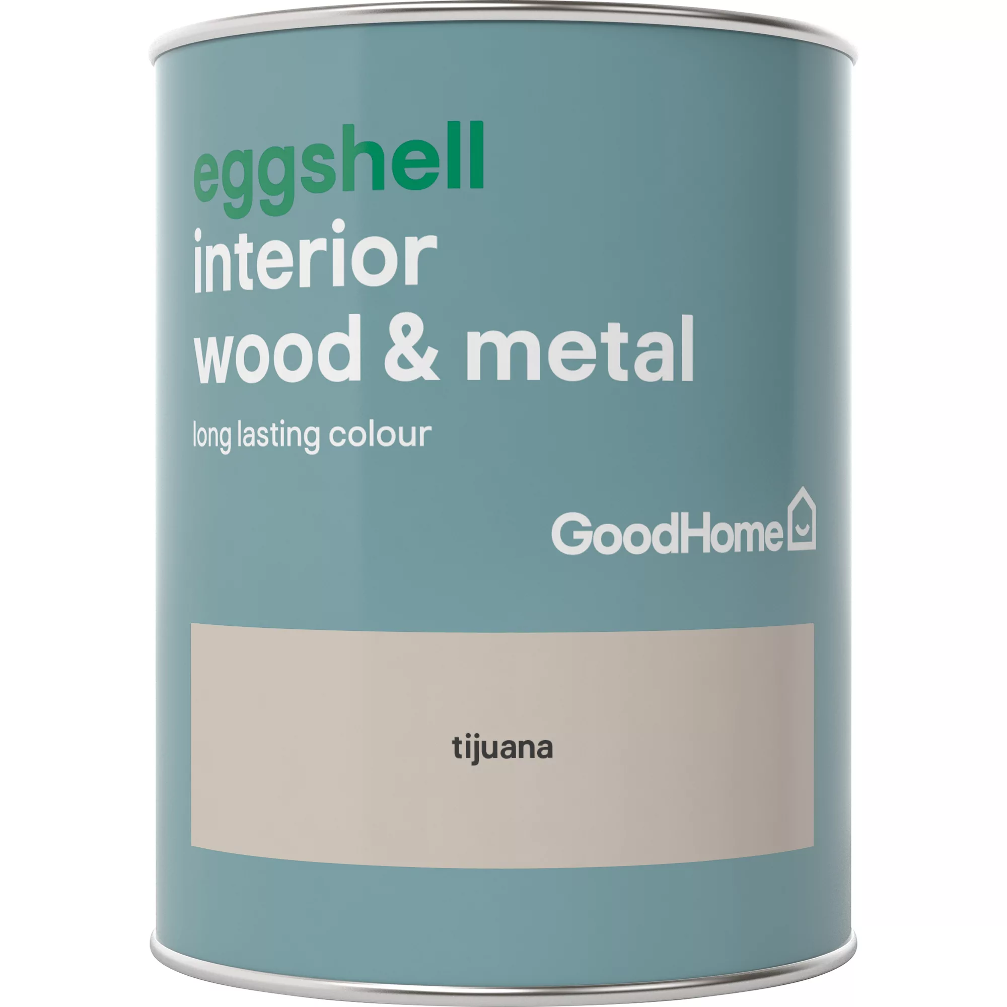 GoodHome Tijuana Eggshell Metal & Wood Paint, 750ml 4 GoodHome Tijuana Eggshell Metal & Wood Paint, 750ml - Image 2