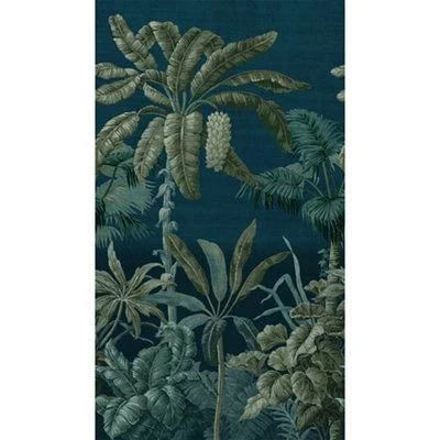 GoodHome Tugtu Blue & Green Tropical Matt Mural 5 GoodHome Tugtu Blue & Green Tropical Matt Mural - Image 3