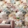 GoodHome Verdi Soft Pink Romantic Floral Matt Mural -Hammerite Store goodhome verdi soft pink romantic floral matt mural5059340411132 01i