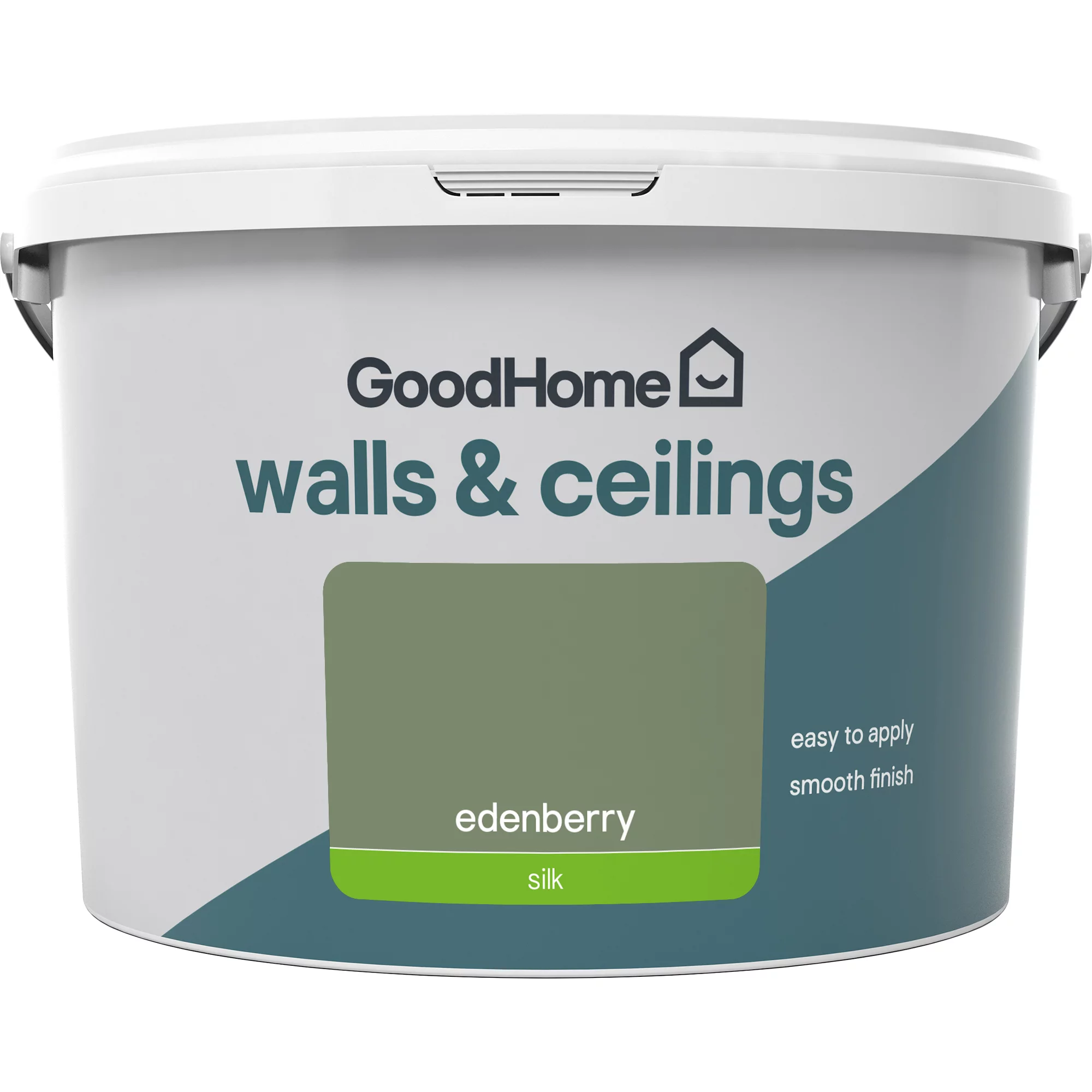 GoodHome Walls & Ceilings Edenberry Silk Emulsion Paint, 2.5L 4 GoodHome Walls & Ceilings Edenberry Silk Emulsion Paint, 2.5L - Image 2