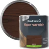 GoodHome Walnut Satin Floor Wood Varnish, 2.5L 1 GoodHome Walnut Satin Floor Wood Varnish, 2.5L -Hammerite Store goodhome walnut satin floor wood varnish 2 5l5059340486987 21c