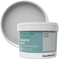 GoodHome Windowsills & Trims Oaklahoma Smooth Matt Masonry Paint, 2.5L -Hammerite Store goodhome windowsills trims oaklahoma smooth matt masonry paint 2 5l3663602520672 37c