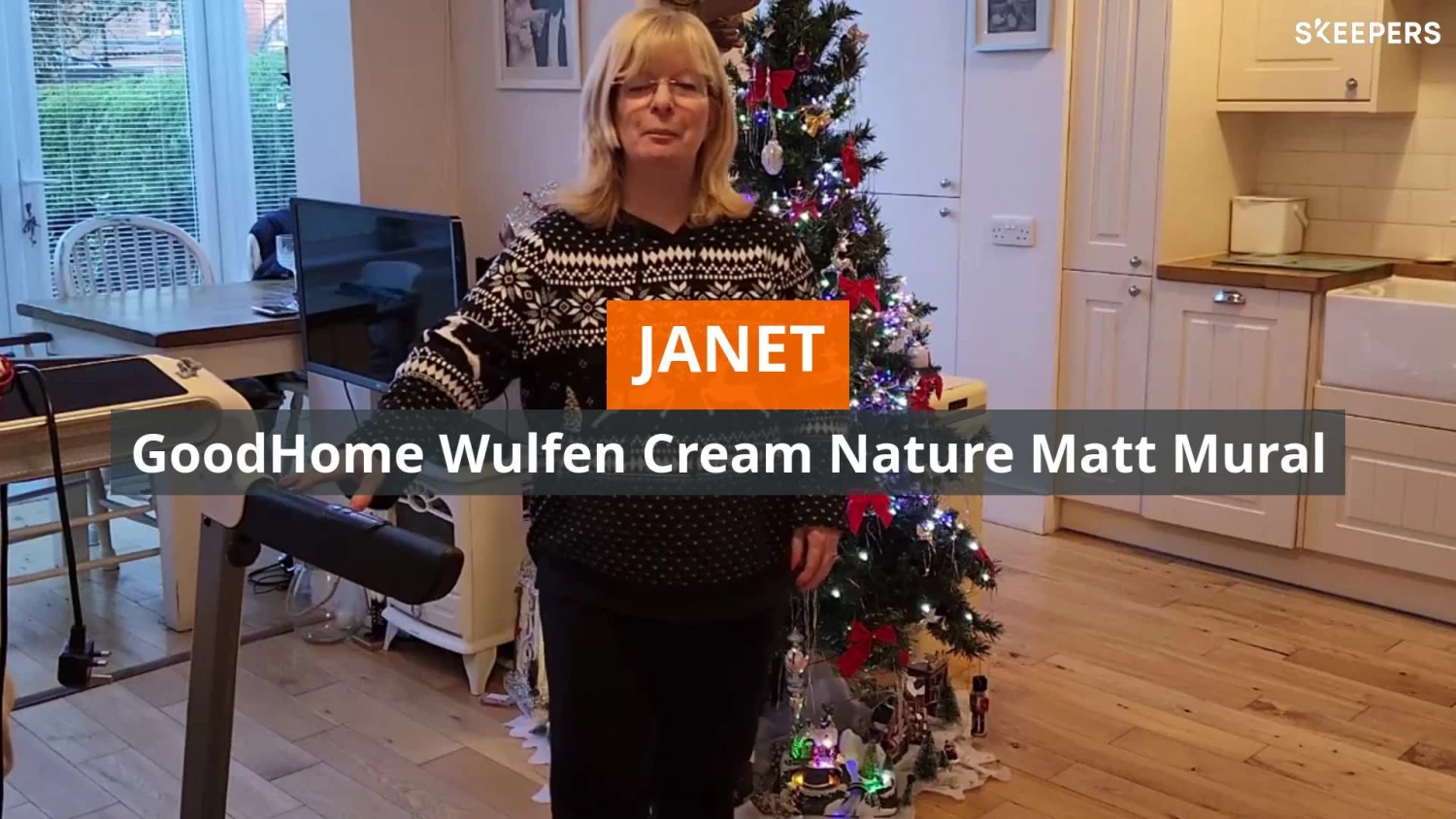 GoodHome Wulfen Cream Nature Matt Mural 4 GoodHome Wulfen Cream Nature Matt Mural - Image 2