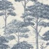 Grandeco Blue Etched Tree Embossed Wallpaper -Hammerite Store grandeco blue etched tree embossed wallpaper5411012481315 36c bq