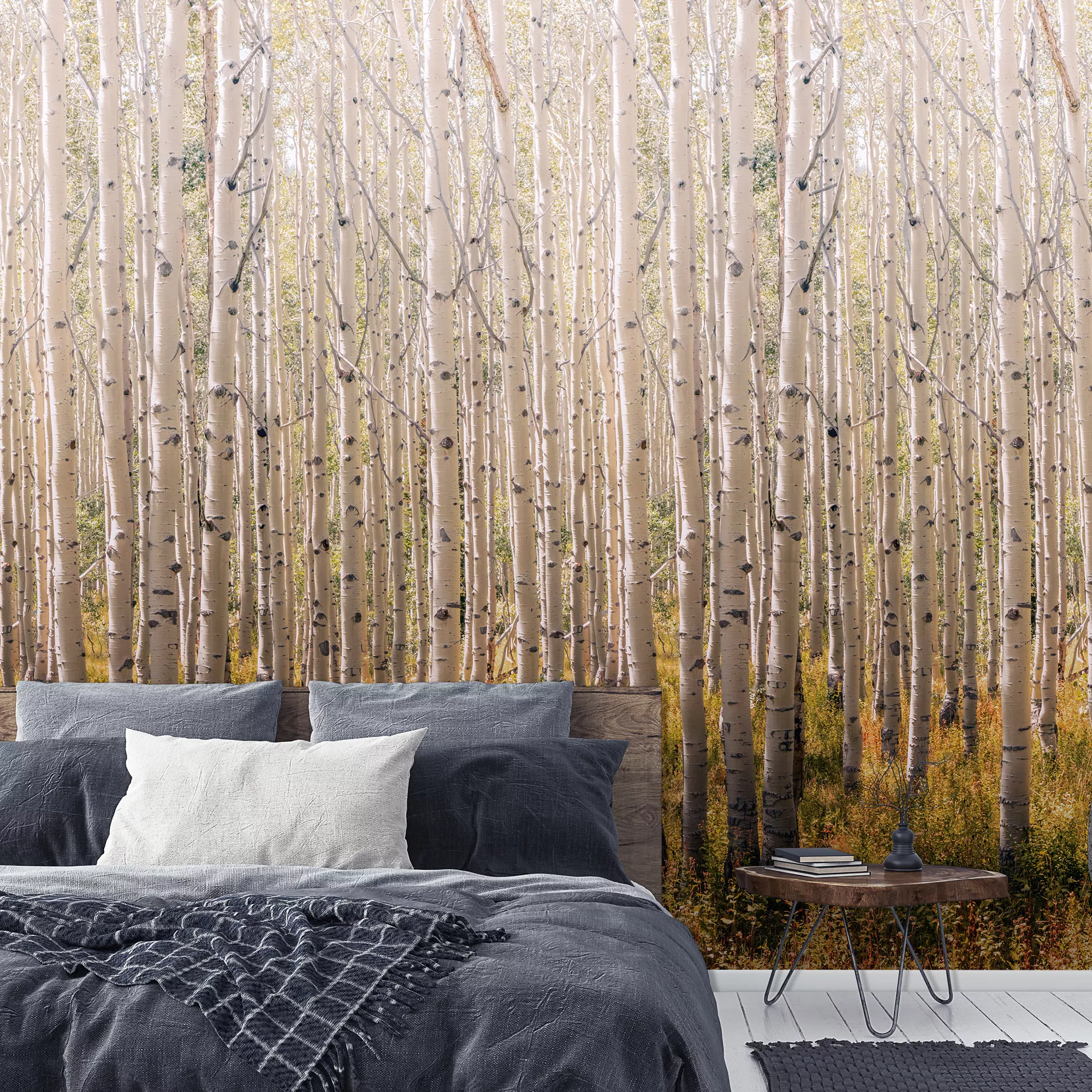 Grandeco Multicolour Birch Tree Matt Mural 6 Grandeco Multicolour Birch Tree Matt Mural - Image 4