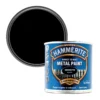 Hammerite Black Gloss Metal Paint, 250ml