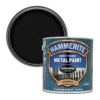 Hammerite Black Hammered Effect Metal Paint, 2.5L -Hammerite Store hammerite black hammered effect metal paint 2 5l5011867201047 02c bq