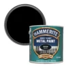 Hammerite Black Satinwood Metal Paint, 2.5L 1 Hammerite Black Satinwood Metal Paint, 2.5L -Hammerite Store hammerite black satinwood metal paint 2 5l5011867010908 02c bq